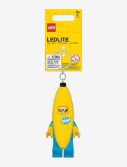 Euromic - LEGO ICONIC, BANANA GUY Key chain w/LED light, H - laveste priser - yellow - 1