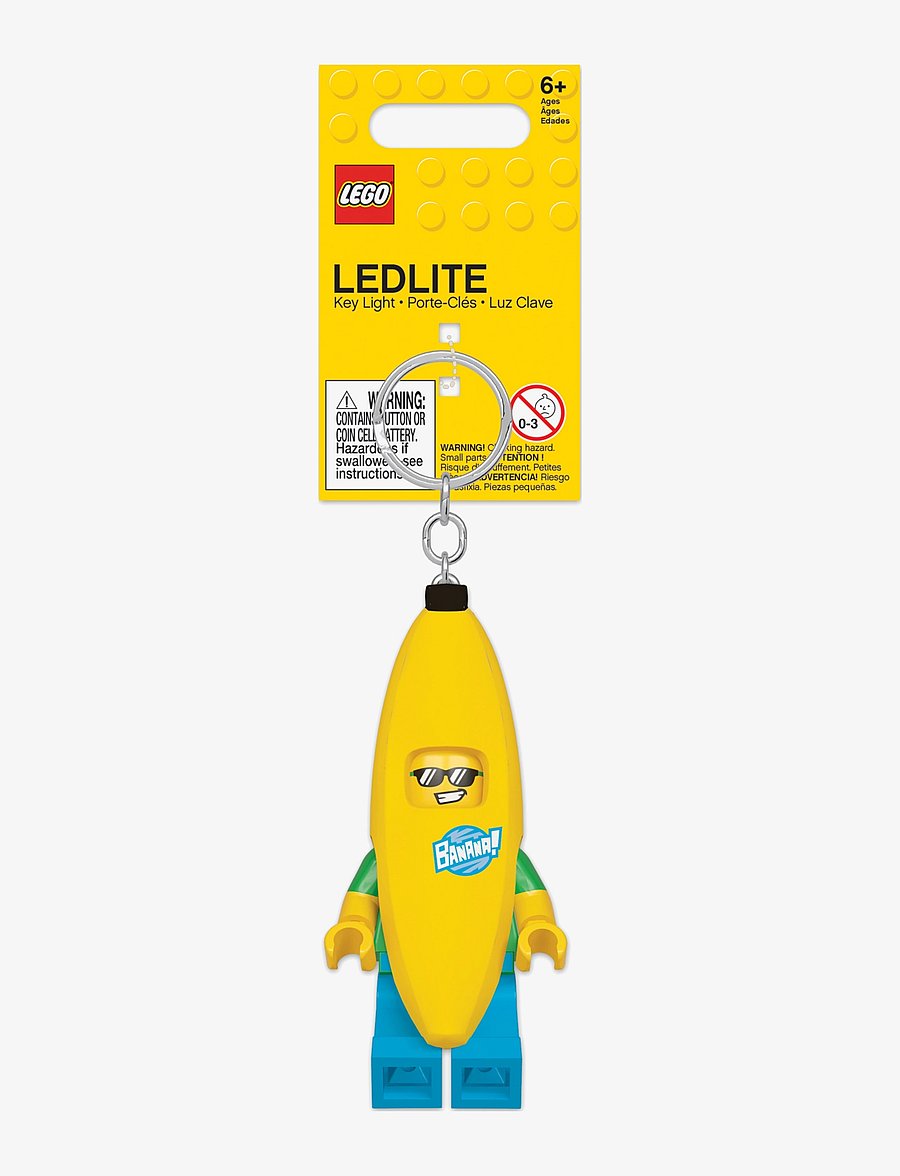 LEGO - LEGO ICONIC, BANANA GUY Key chain with LED light - porte-clés - yellow - 1