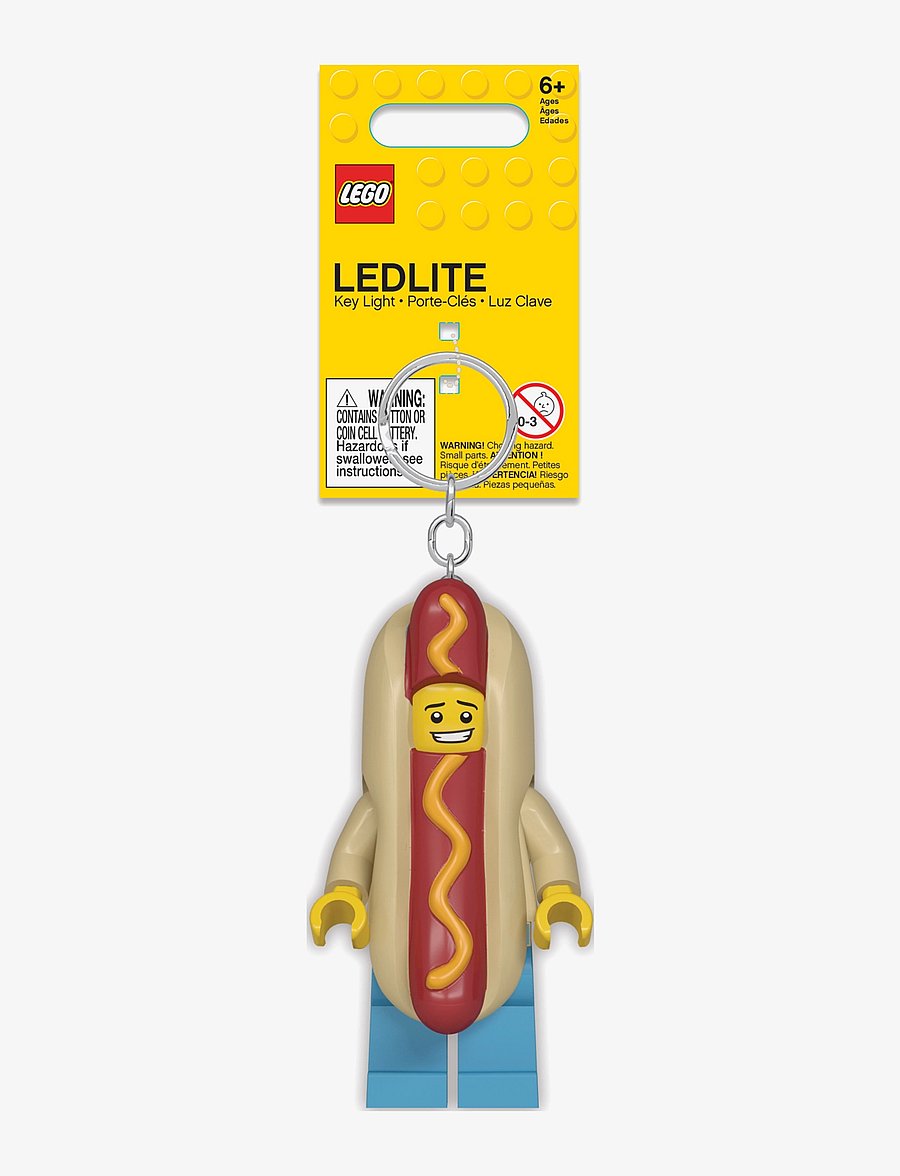 LEGO - LEGO ICONIC, HOT DOG MAN Key chain with LED light - zubehör für taschen - multi coloured - 1
