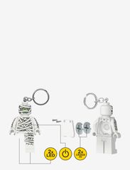 Euromic - LEGO ICONIC, MUMMY Key chain w/LED light, H - lägsta priserna - white - 2