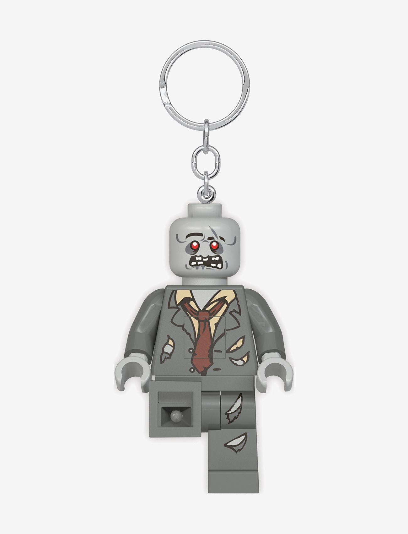 Euromic - LEGO ICONIC, ZOMBIE Key chain w/LED light, H - alhaisimmat hinnat - grey - 1