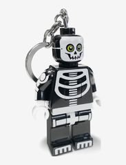 Euromic - LEGO ICONIC, SKELETON Key chain w/LED light, H - lägsta priserna - black - 0