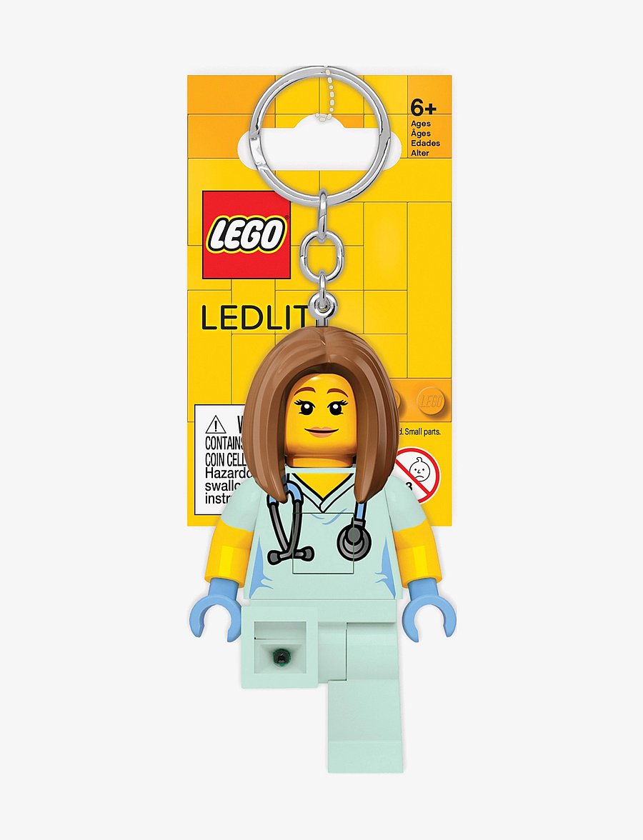 LEGO - LEGO ICONIC, NURSE, key chain with LED light - green - 1