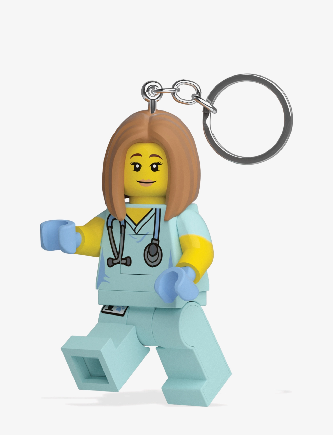 LEGO - LEGO ICONIC, NURSE, key chain with LED light - green - 2