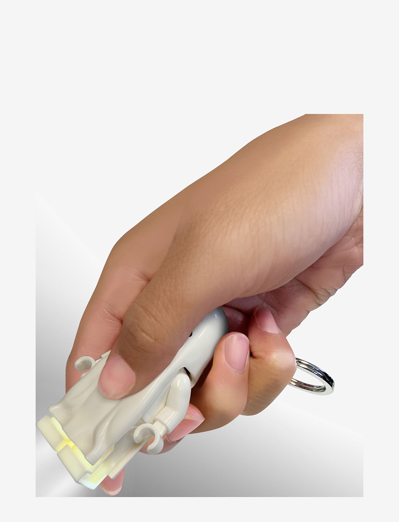 LEGO - LEGO IKONISK, GHOST Nøkkelring med LED-lys - nøkkelringer - white - 2