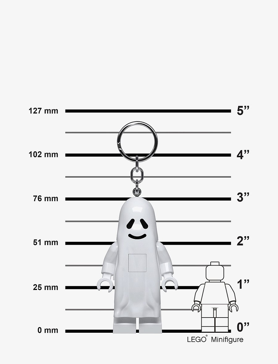LEGO - LEGO ICONIC, GHOST Key chain with LED light - schlüsselanhänger - white - 5