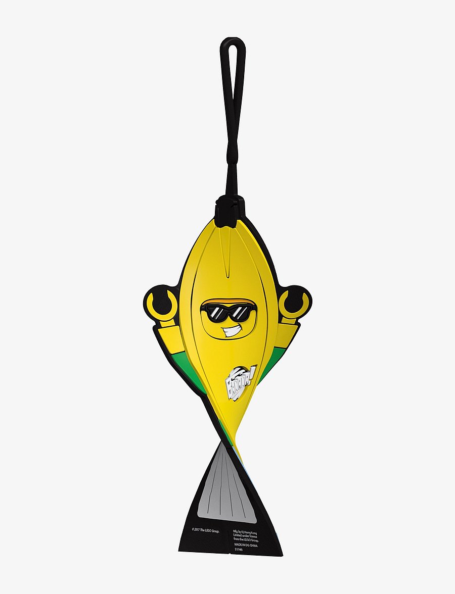 Euromic - LEGO ICONIC, Luggage tag, BANANA - yellow - 3