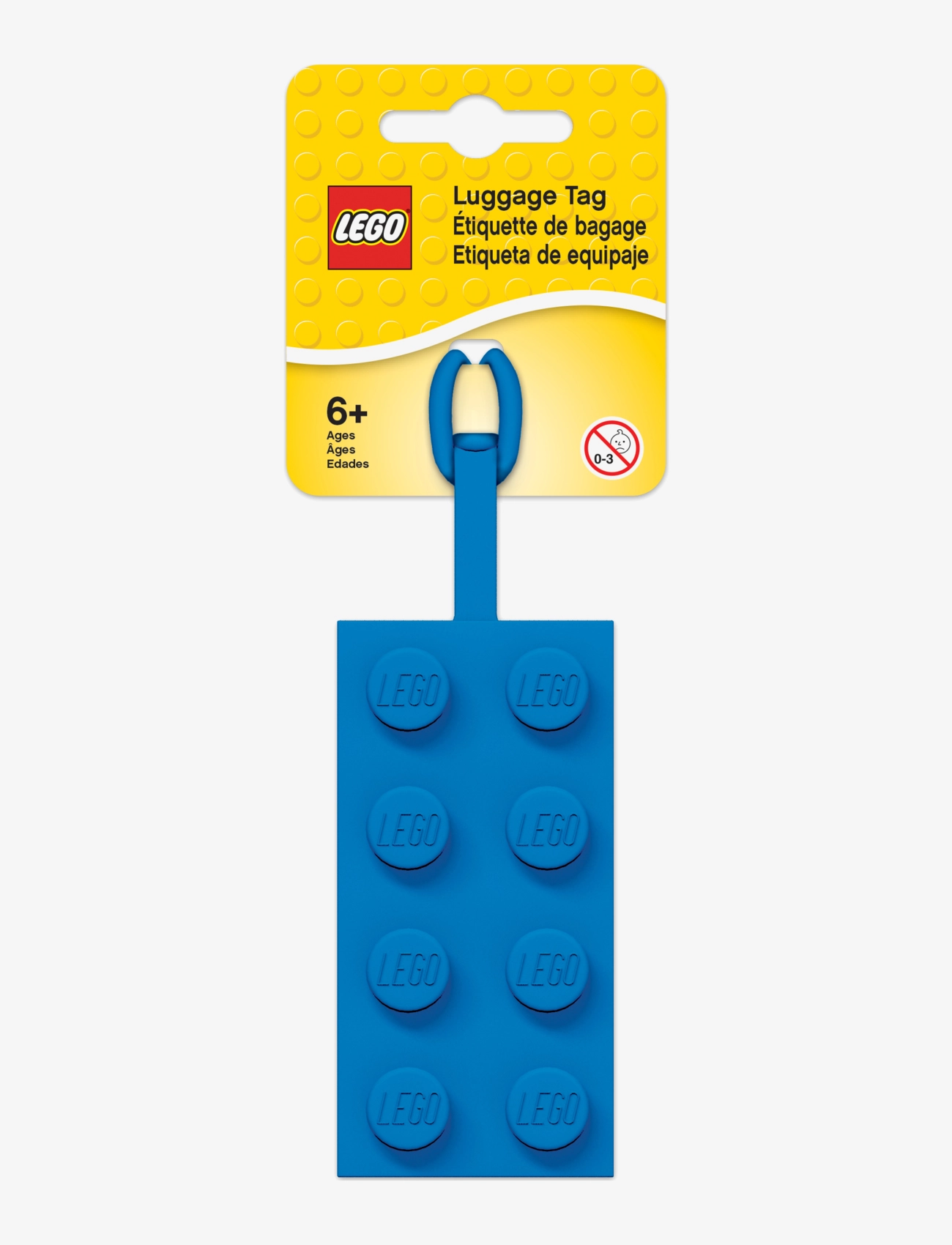 LEGO - LEGO ICONIC, Luggage tag, BLUE - zubehör für taschen - blue - 1