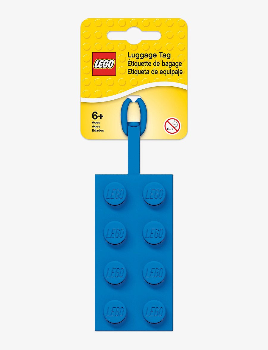 LEGO - LEGO ICONIC, Luggage tag, BLUE - zubehör für taschen - blue - 1