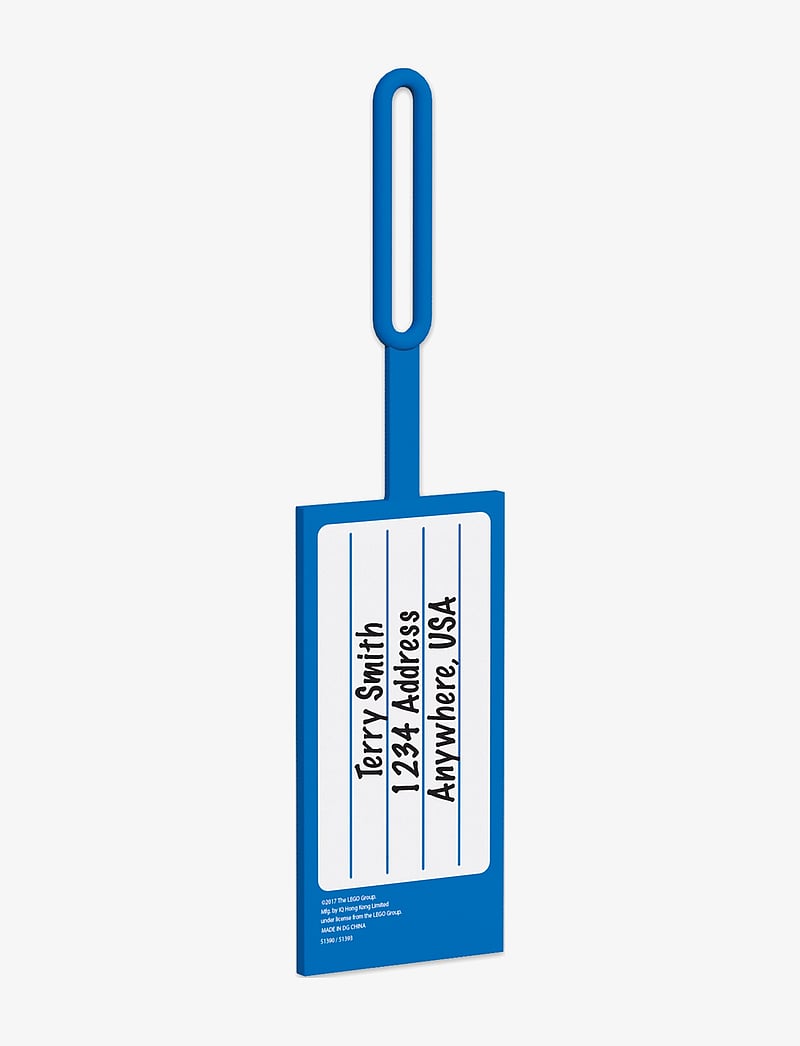 LEGO - LEGO ICONIC, Luggage tag, BLUE - zubehör für taschen - blue - 3