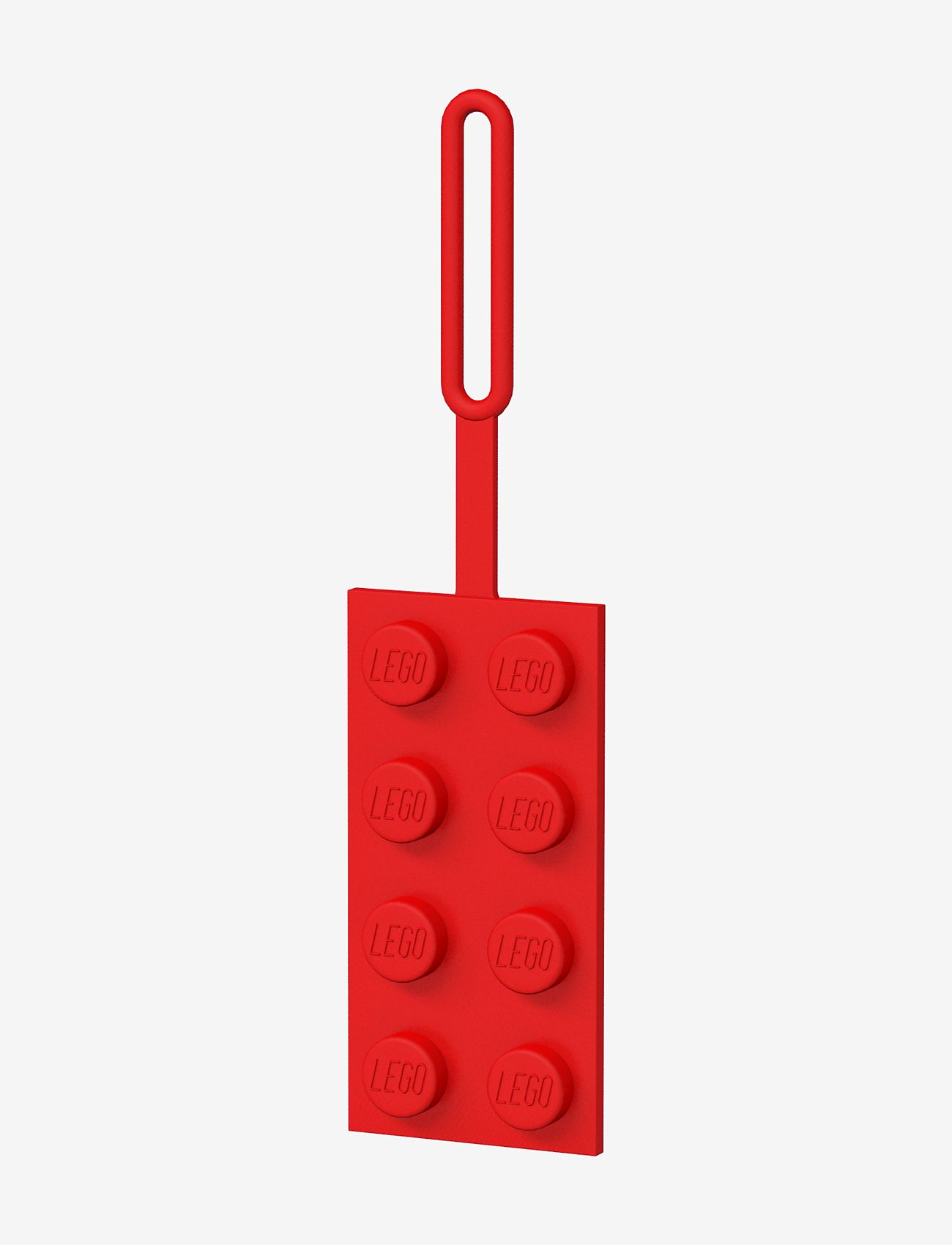 LEGO - LEGO ICONIC, Luggage tag, RED - krepšių priedai - red - 0