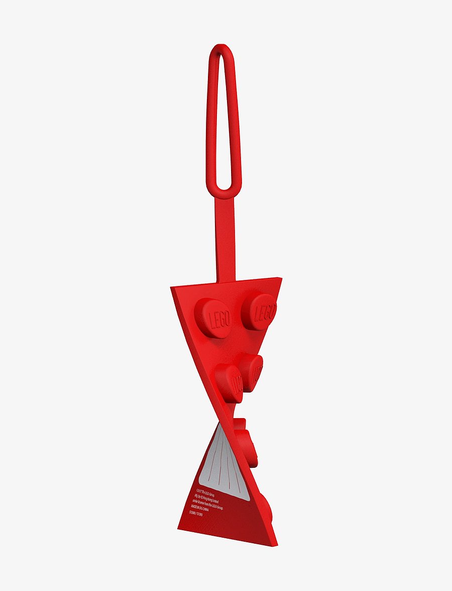 LEGO - LEGO ICONIC, Luggage tag, RED - zubehör für taschen - red - 5
