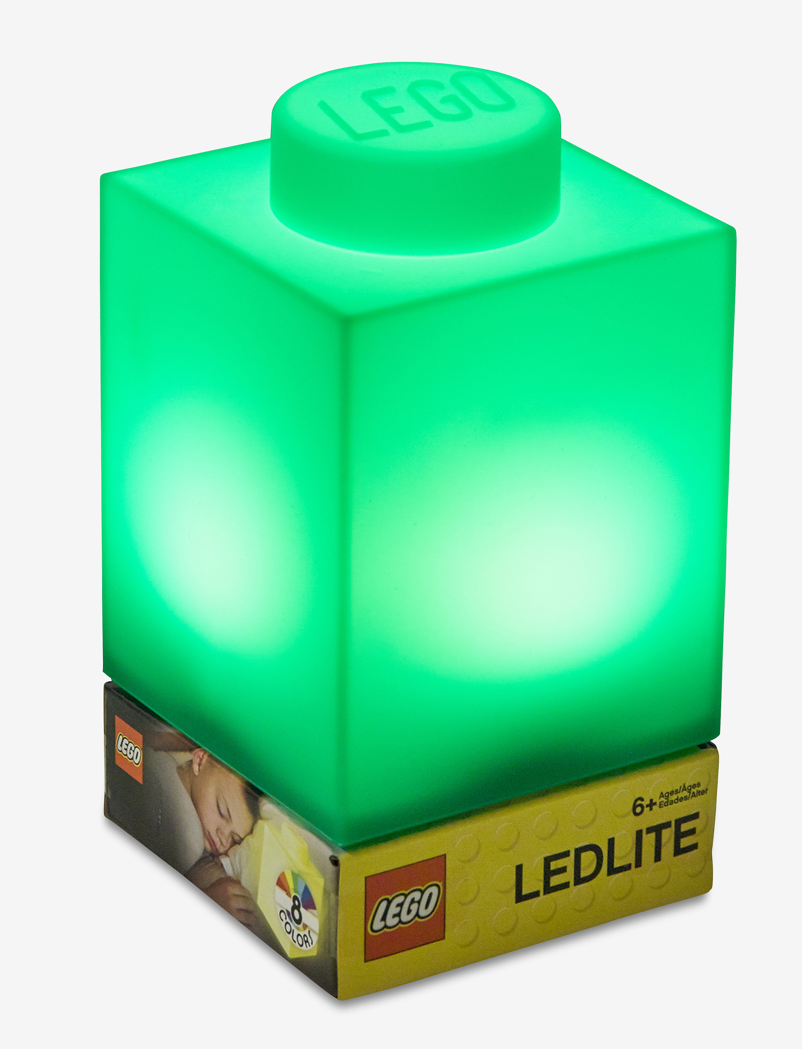LEGO - LEGO CLASSIC Silicone Brick 1000% - tafellampen - green - 1
