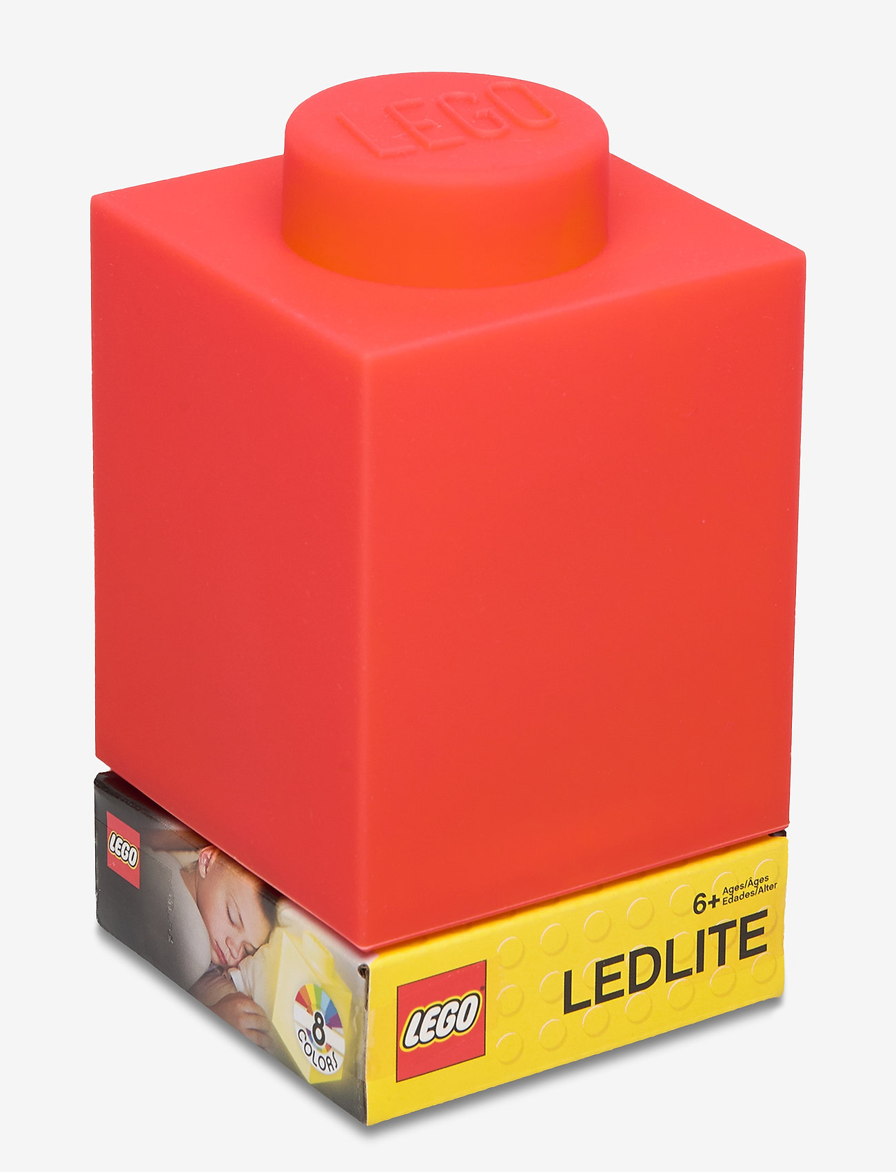 LEGO - LEGO CLASSIC Silicone Brick 1000% - tischlampen - red - 0