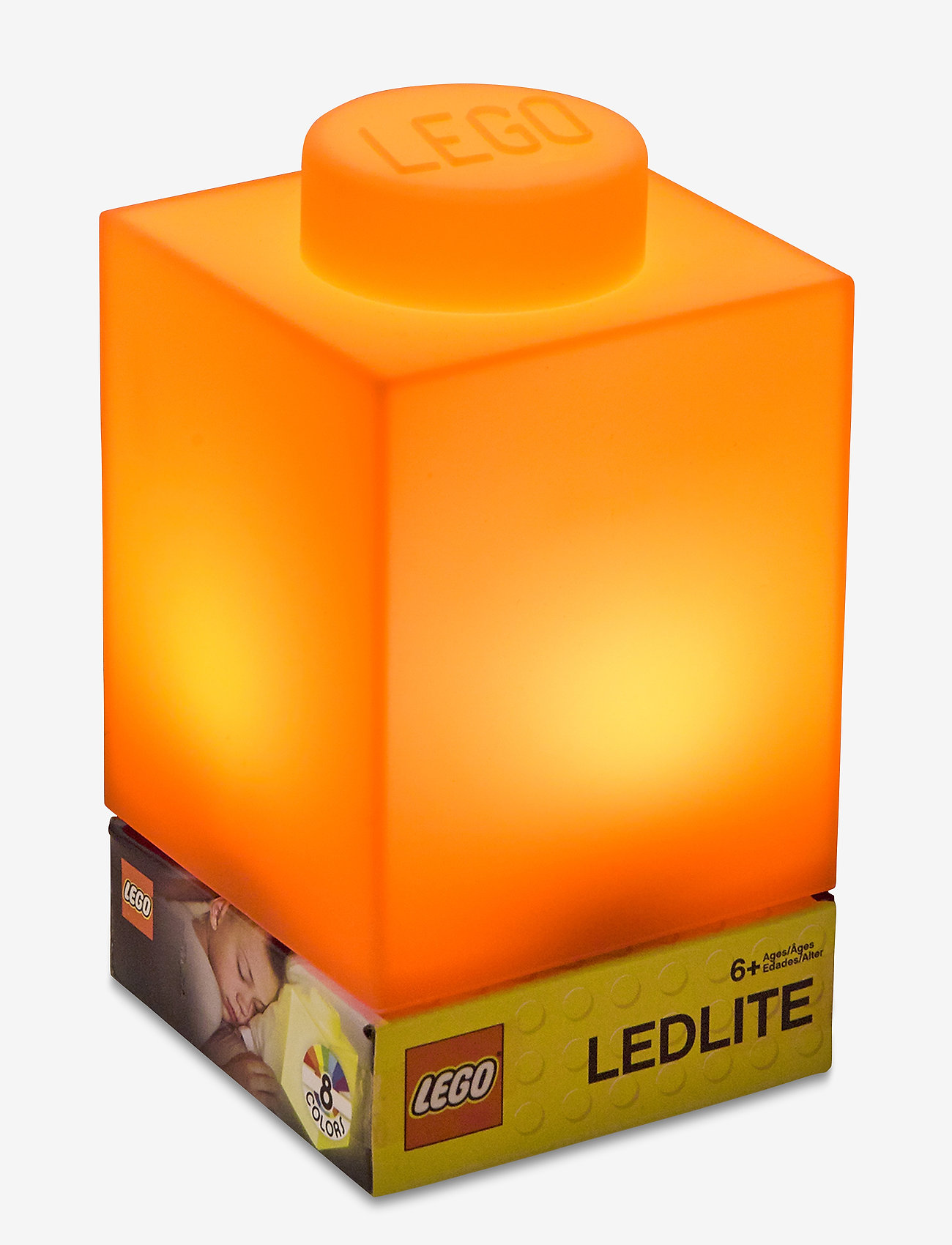 LEGO - LEGO CLASSIC Silicone Brick 1000% - tischlampen - red - 1