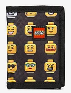 LEGO TRI-FOLD WALLET 2.0 - MINIFIGURE - BLACK