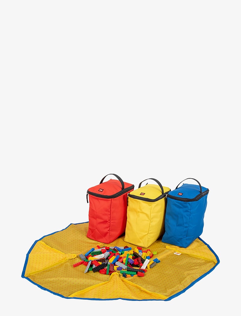 Euromic - LEGO STORAGE 4-pc. tote&play mat - multi - 5