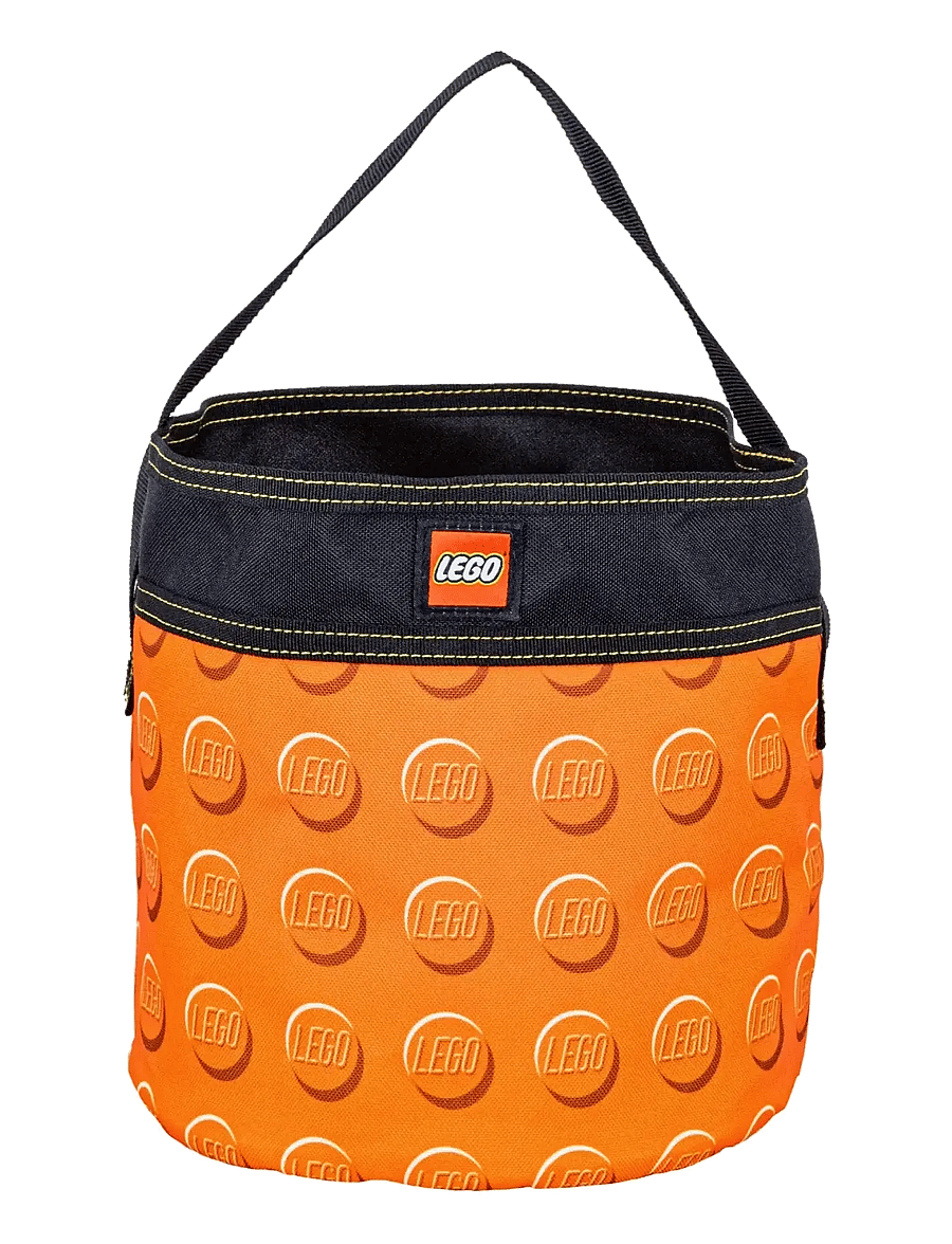 LEGO - LEGO® STORAGE Cinch bucket, ORANGE, 22x20 cm, 6.3 L - petits sacs - orange - 0