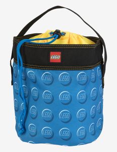 LEGO STORAGE Cinch bucket, blue, LEGO