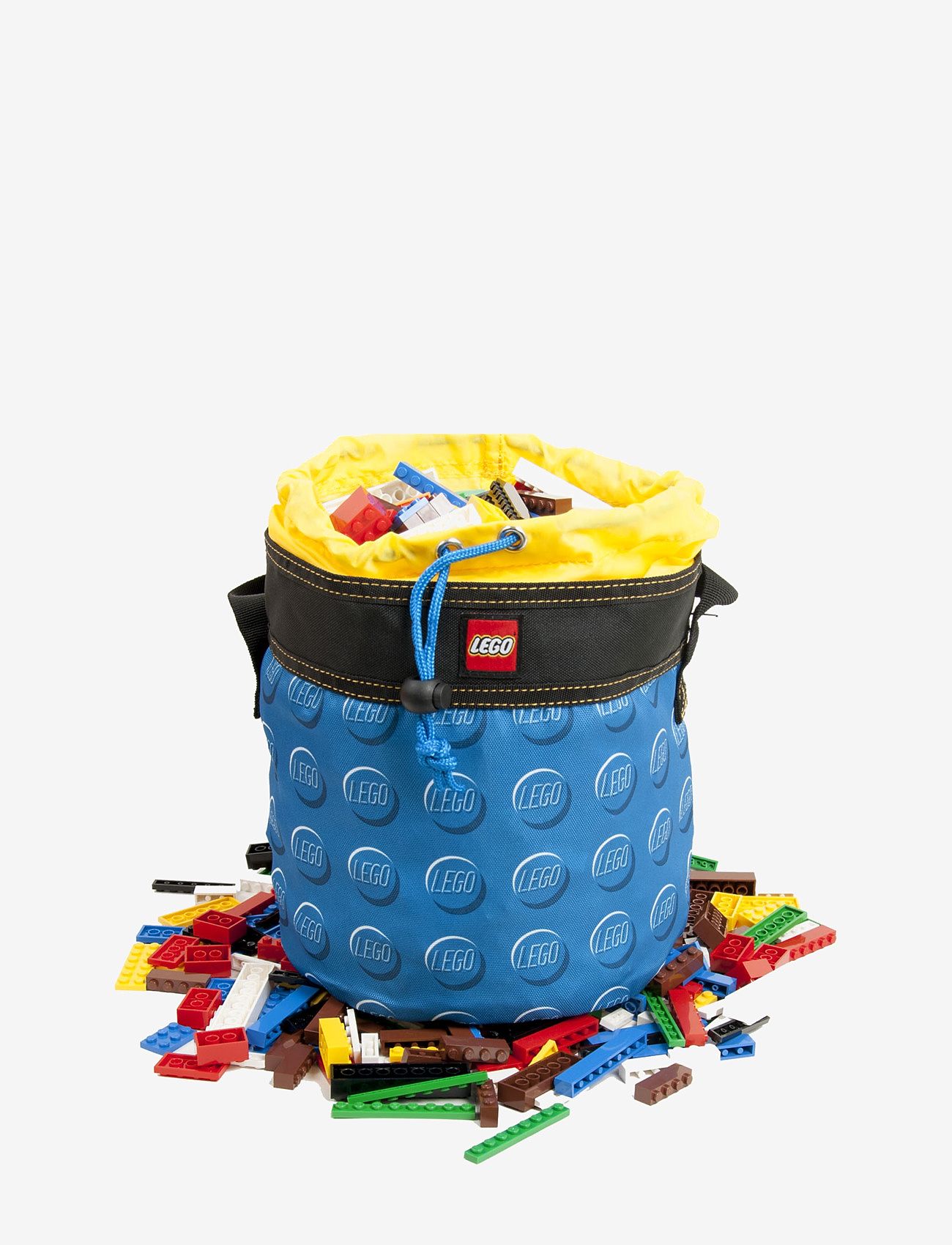 LEGO Lego Storage Cinch Bucket, Blue (EBA4011195-TT212-700PKG) Storage  baskets