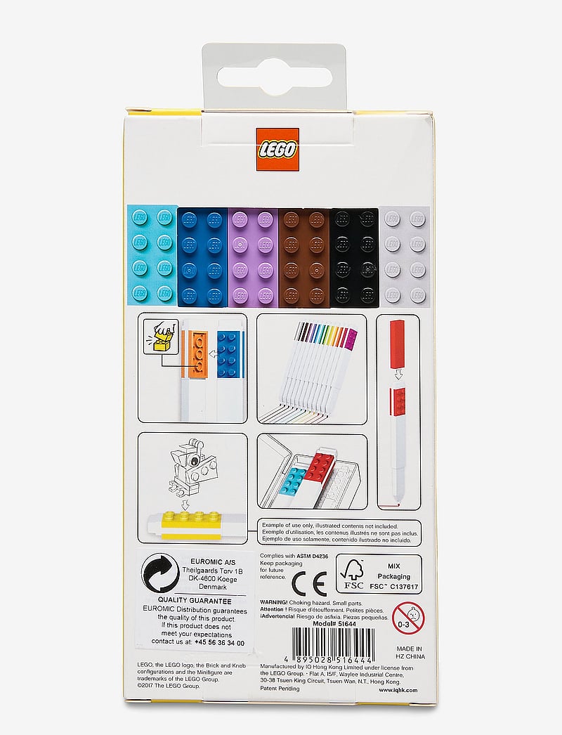 Euromic - LEGO STATIONERY markers - yellow - 1