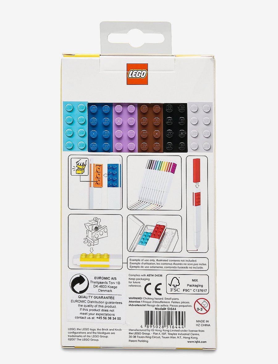 Euromic - LEGO STATIONERY markers - yellow - 1