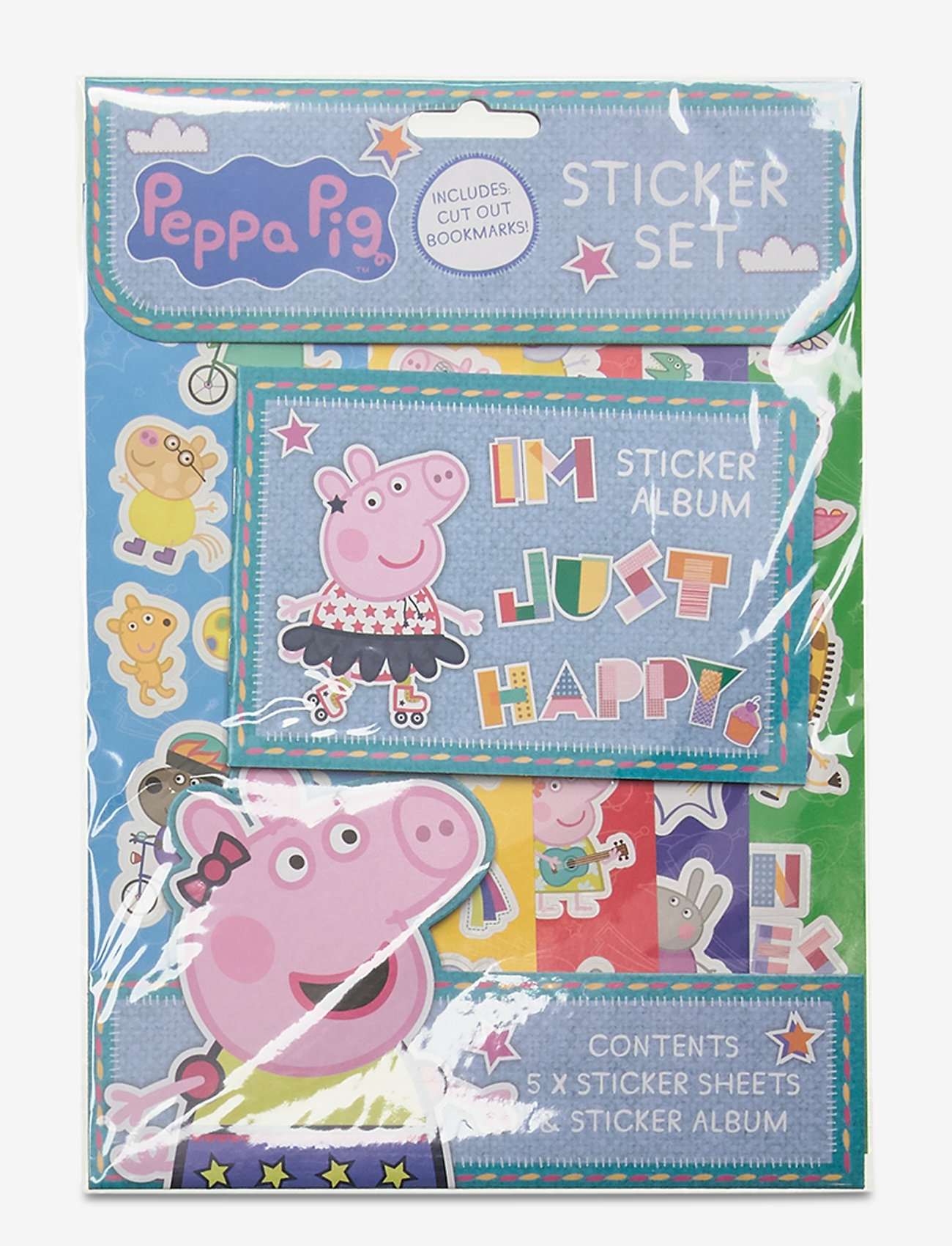 Gurli Gris Peppa Pig Sticker Set Tegne & Hobbyartikler