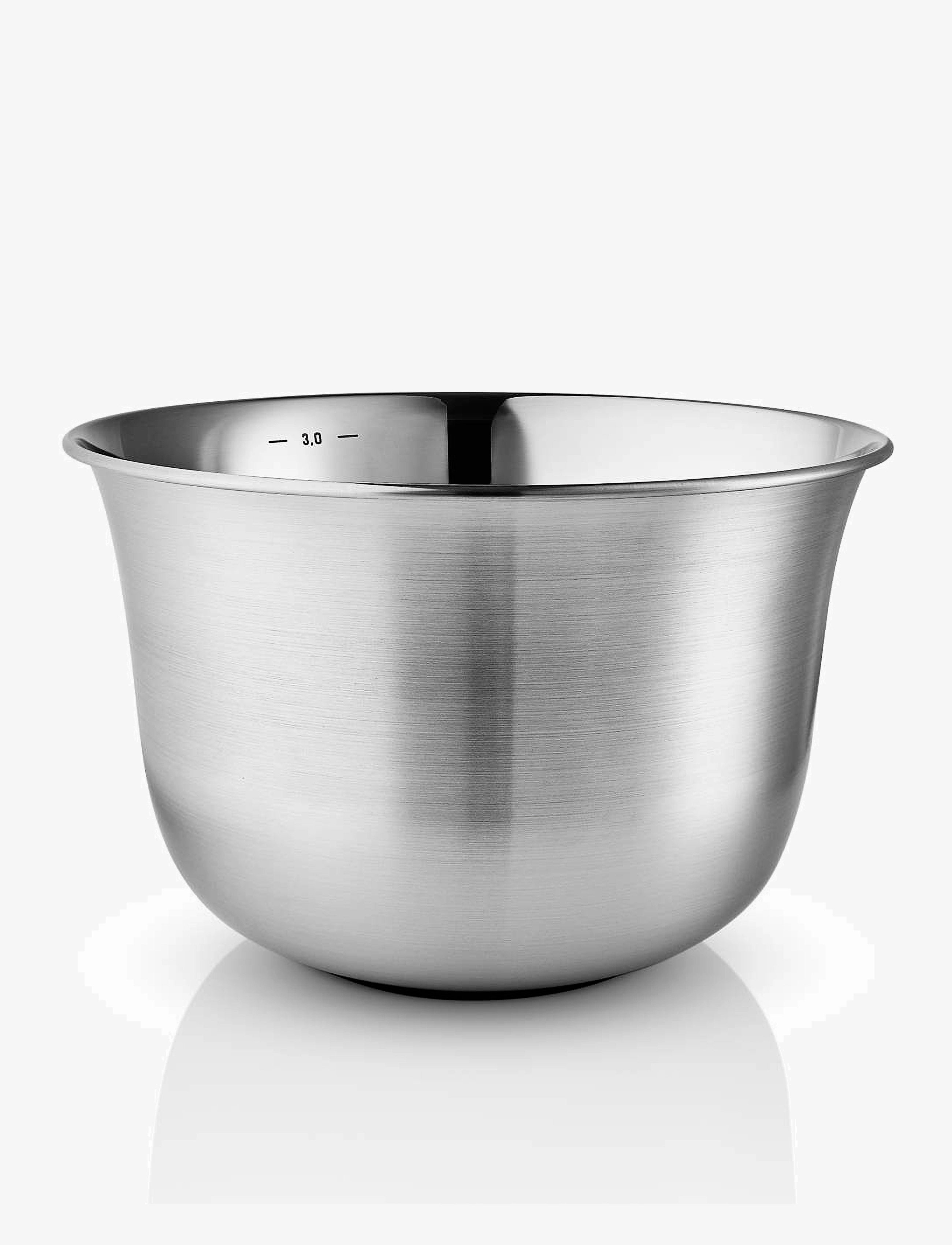 Eva Solo Green tools Mixing bowl 3.3 l - Leivontatarvikkeet - BRUSHED STEEL / silver