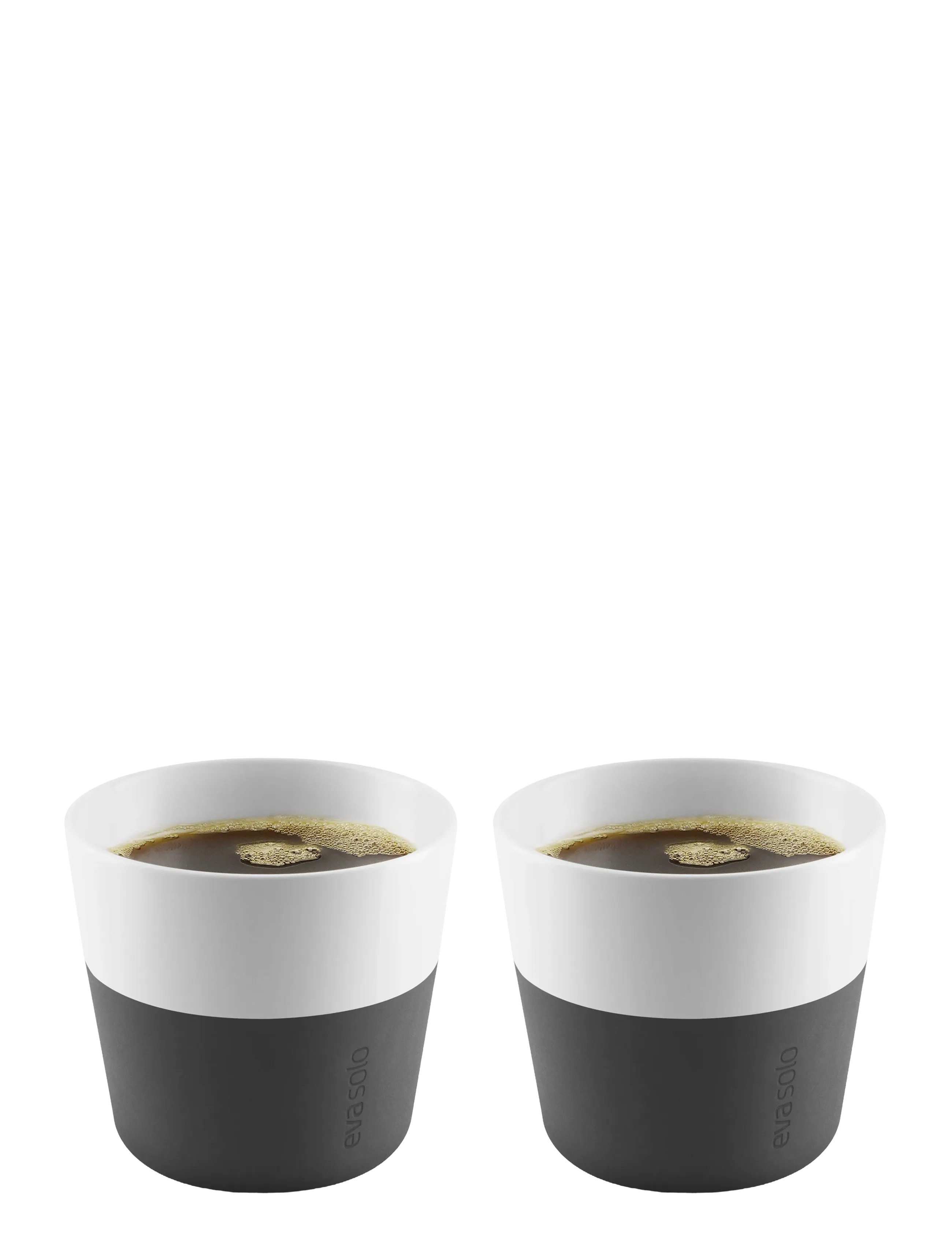 Eva Solo 2 Lungo-Krus Black, Coffee Kop, Multi/mønstret, Str: ONE SIZE
