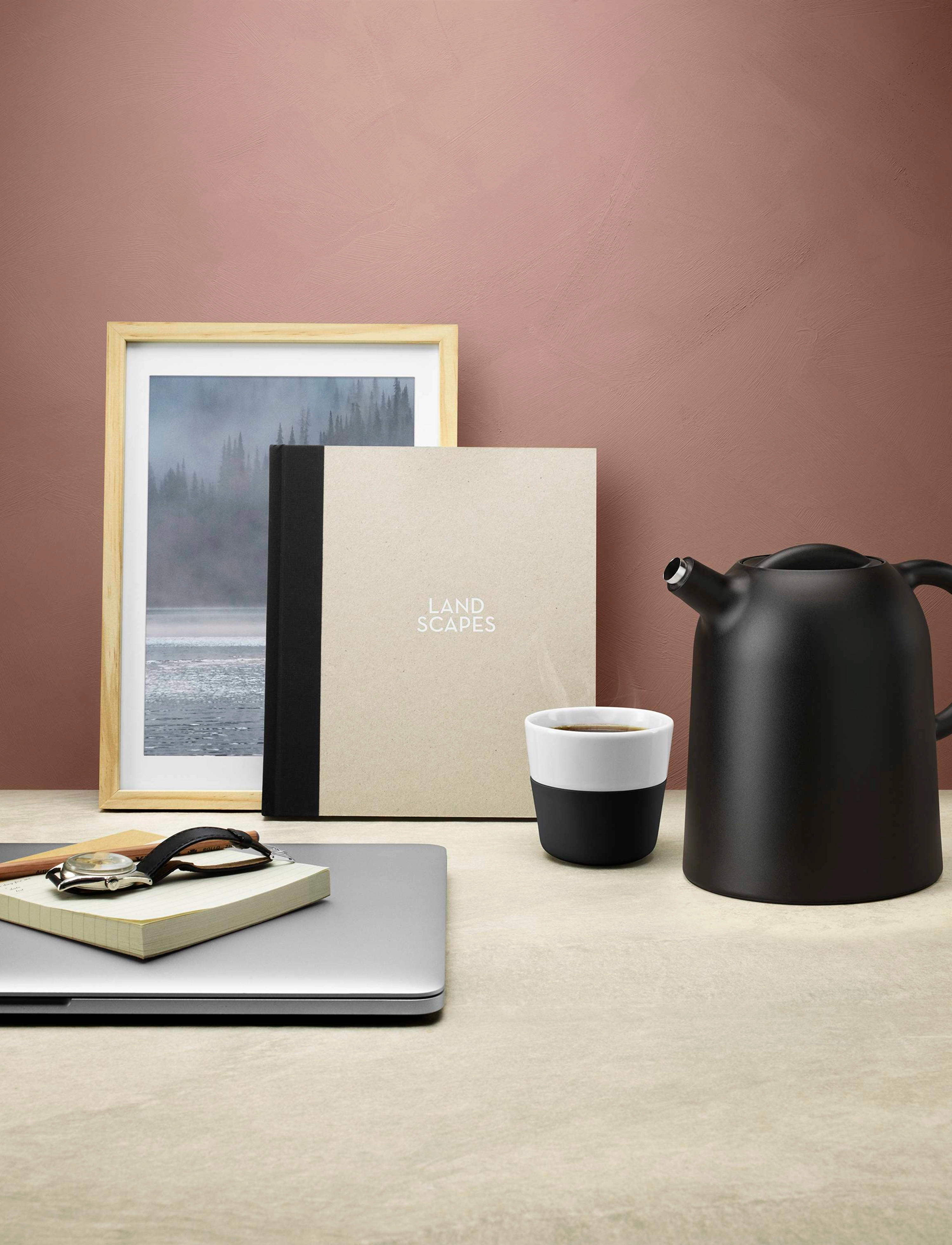 Eva Solo 2 Lungo-Krus Black, One Size, Multi/patterned, Kopper & Krus > Kaffekopper, Unisex