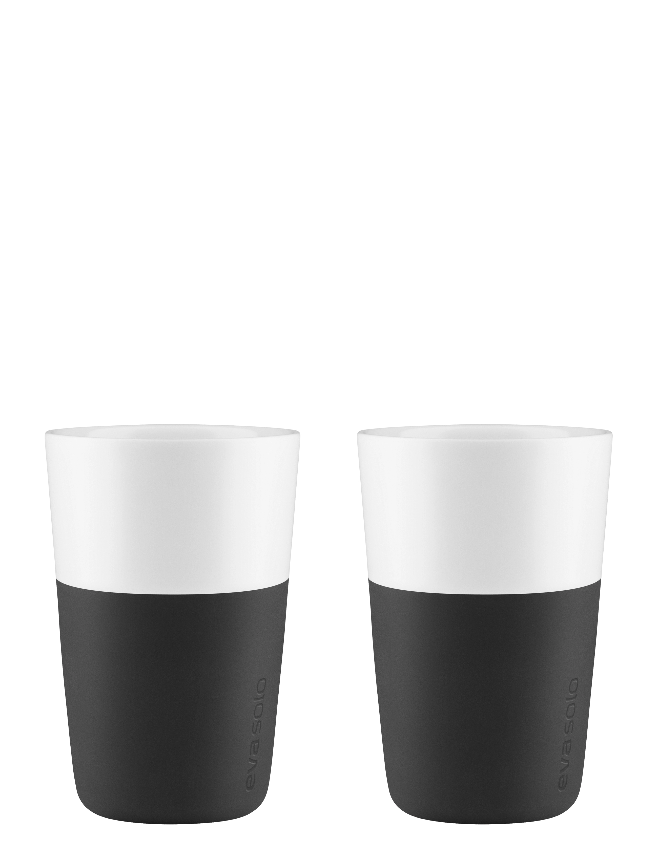 Eva Solo 2 Cafe Latte-Krus Black, Coffee Kop, Multi/mønstret, Str: 36 CL