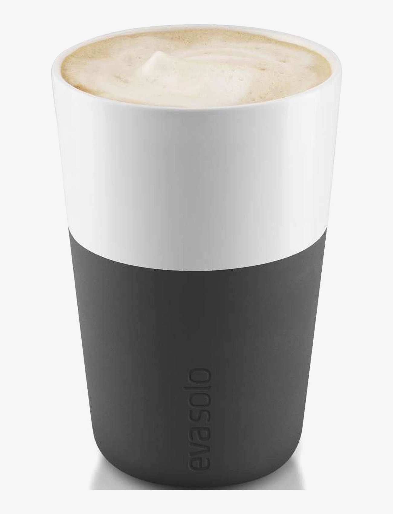 Eva Solo - 2 Caffé Latte-krus black - kaffekopper - black - 4