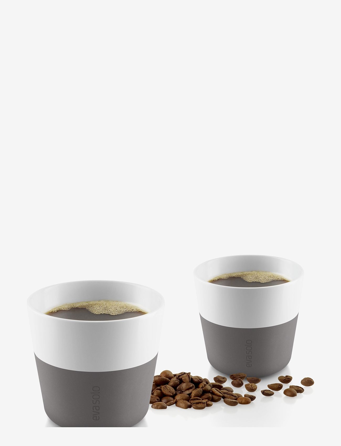 Eva Solo - 2 Lungo-krus grey - kaffekopper - grey - 2