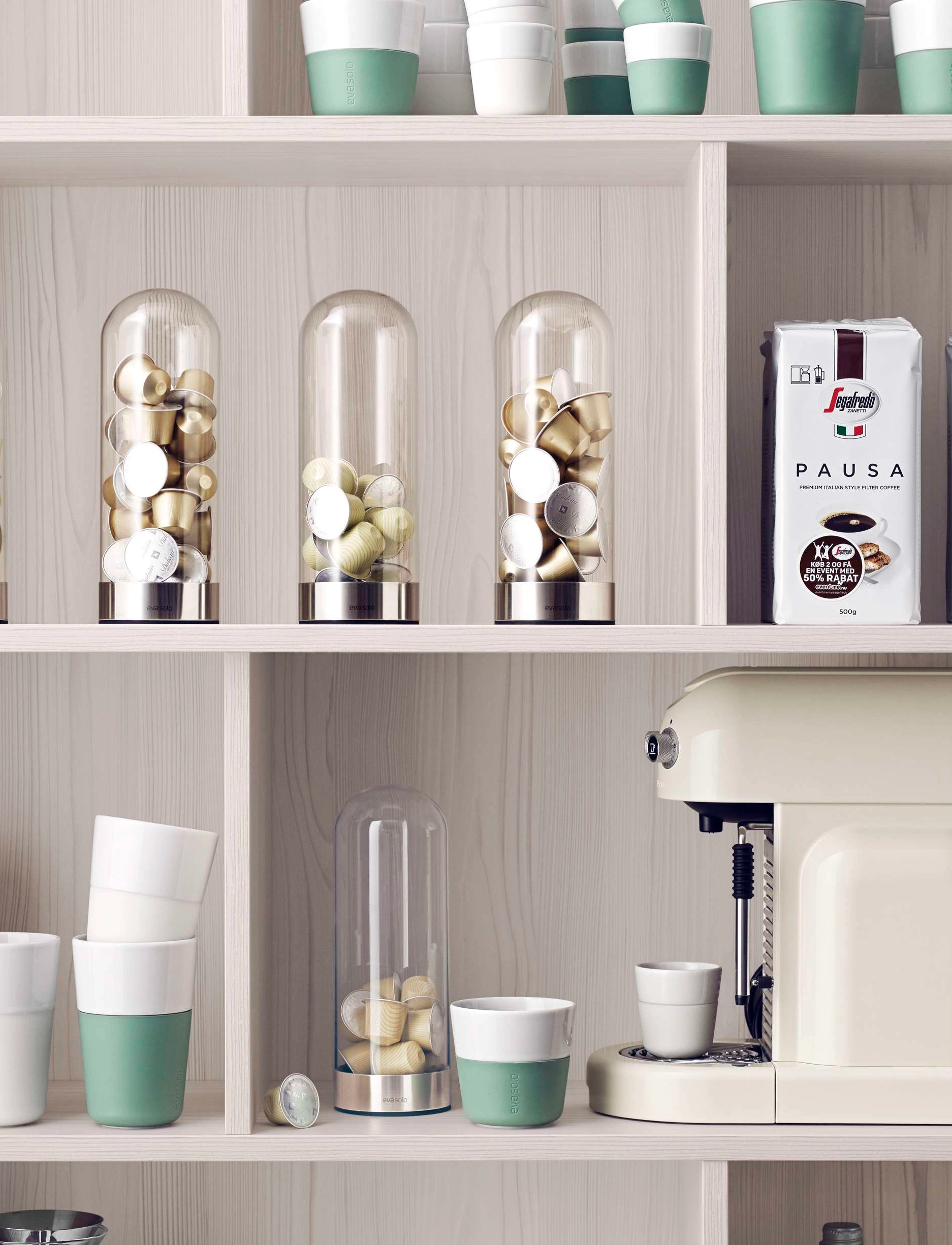 Eva Solo Kaffekapsel Dispenser, One Size, Tea & Coffee Accessories, Nackt - Filters Homeware