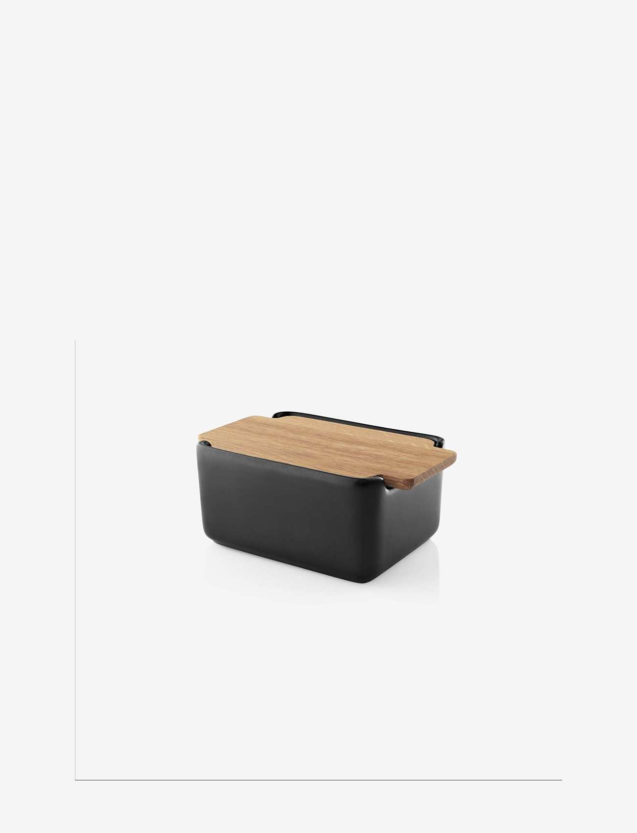 Eva Solo - Smørboks egetræslåg Nordic kitchen - black - 1