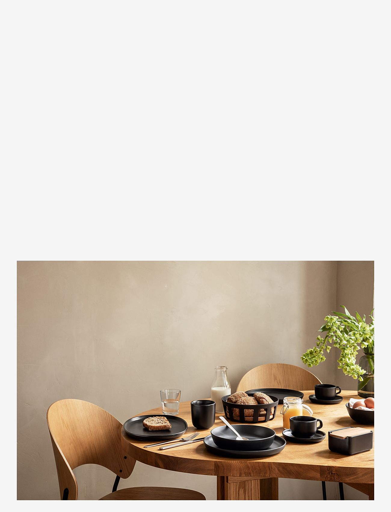 Eva Solo - Smørboks egetræslåg Nordic kitchen - black - 3