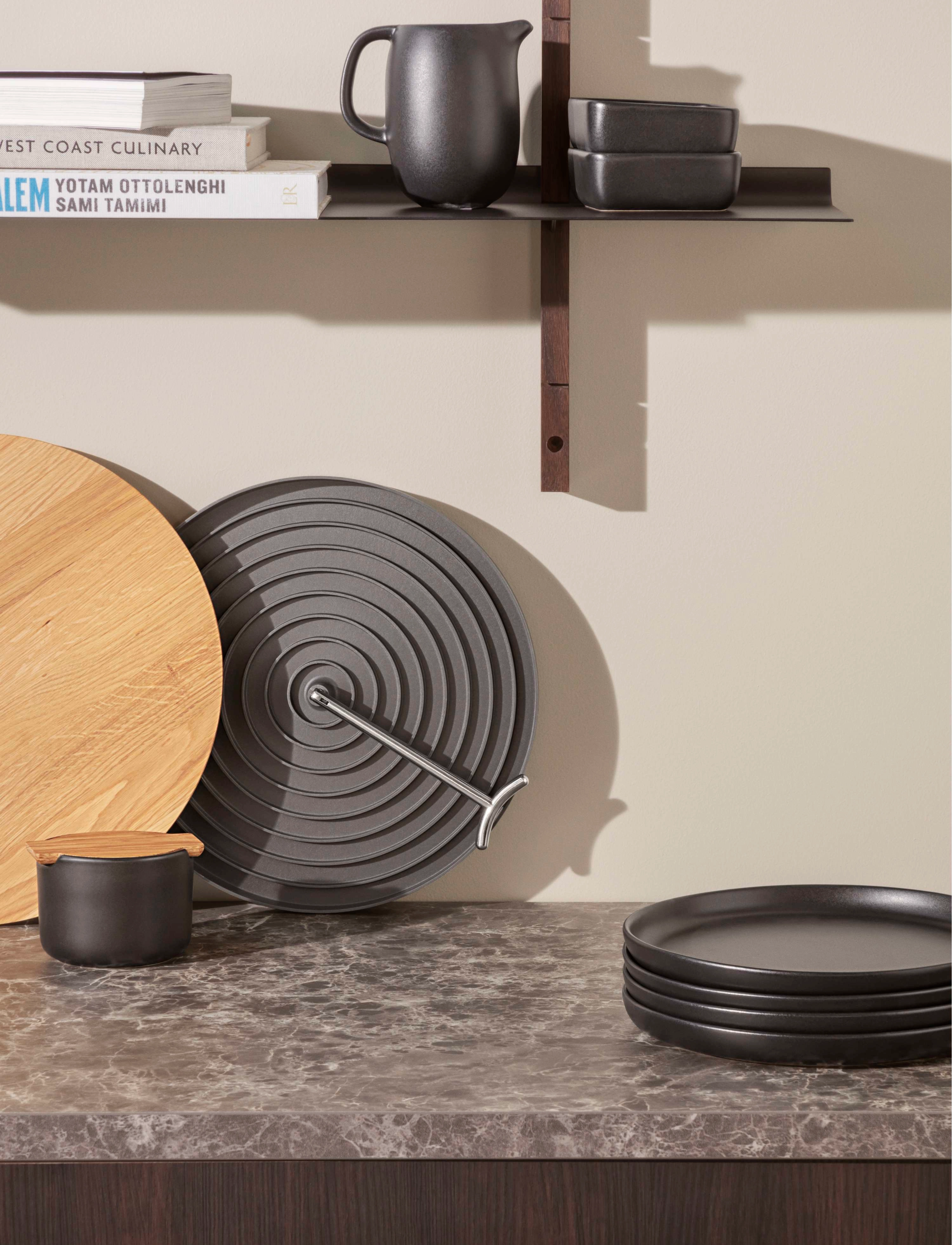 Eva Solo Sammenfoldeligt Opvaskestativ, One Size, Dishes, Schwarz - Dish Rack, Homeware