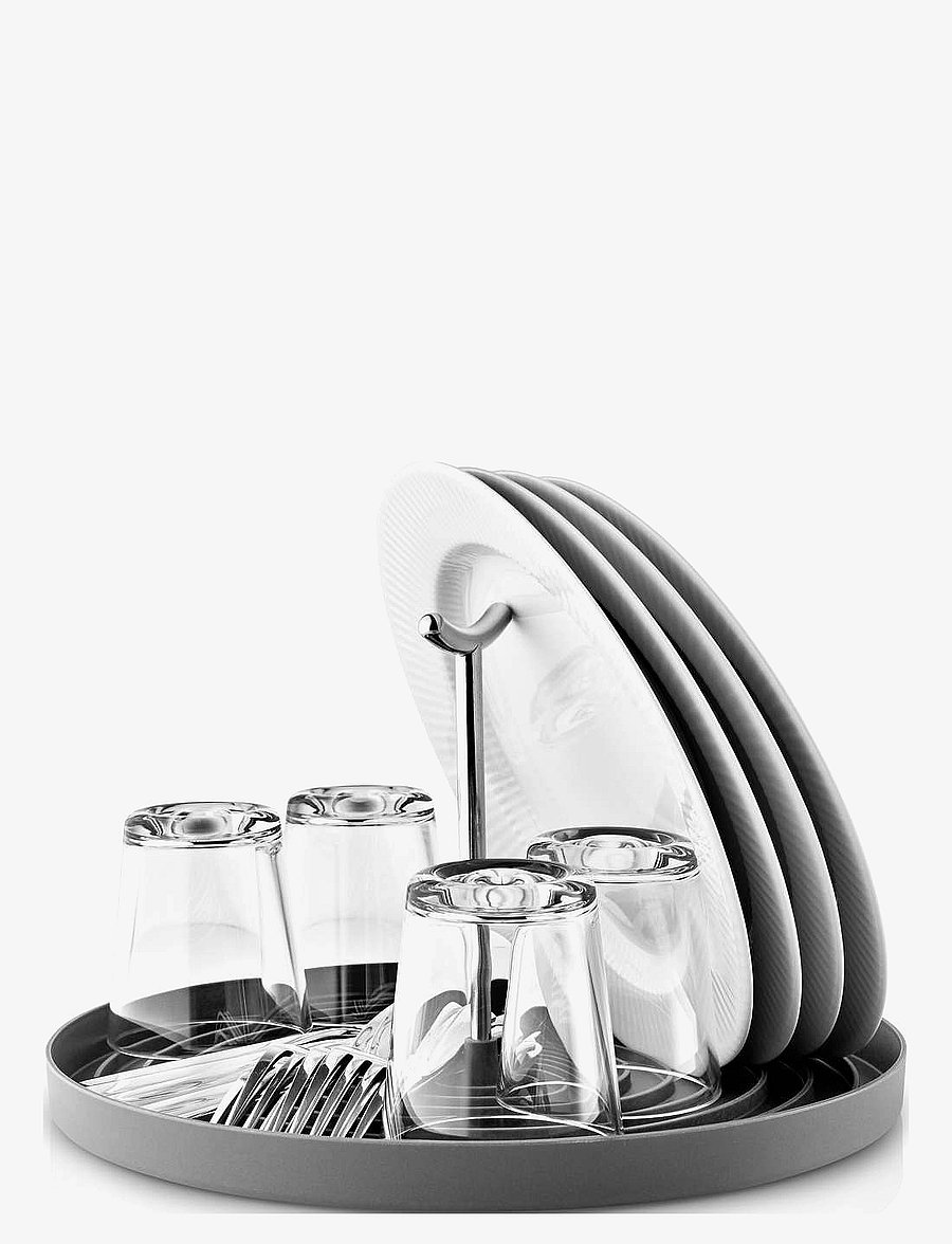 Eva Solo - Folding washing-up rack - nõudekuivatusrestid - elephant grey - 4