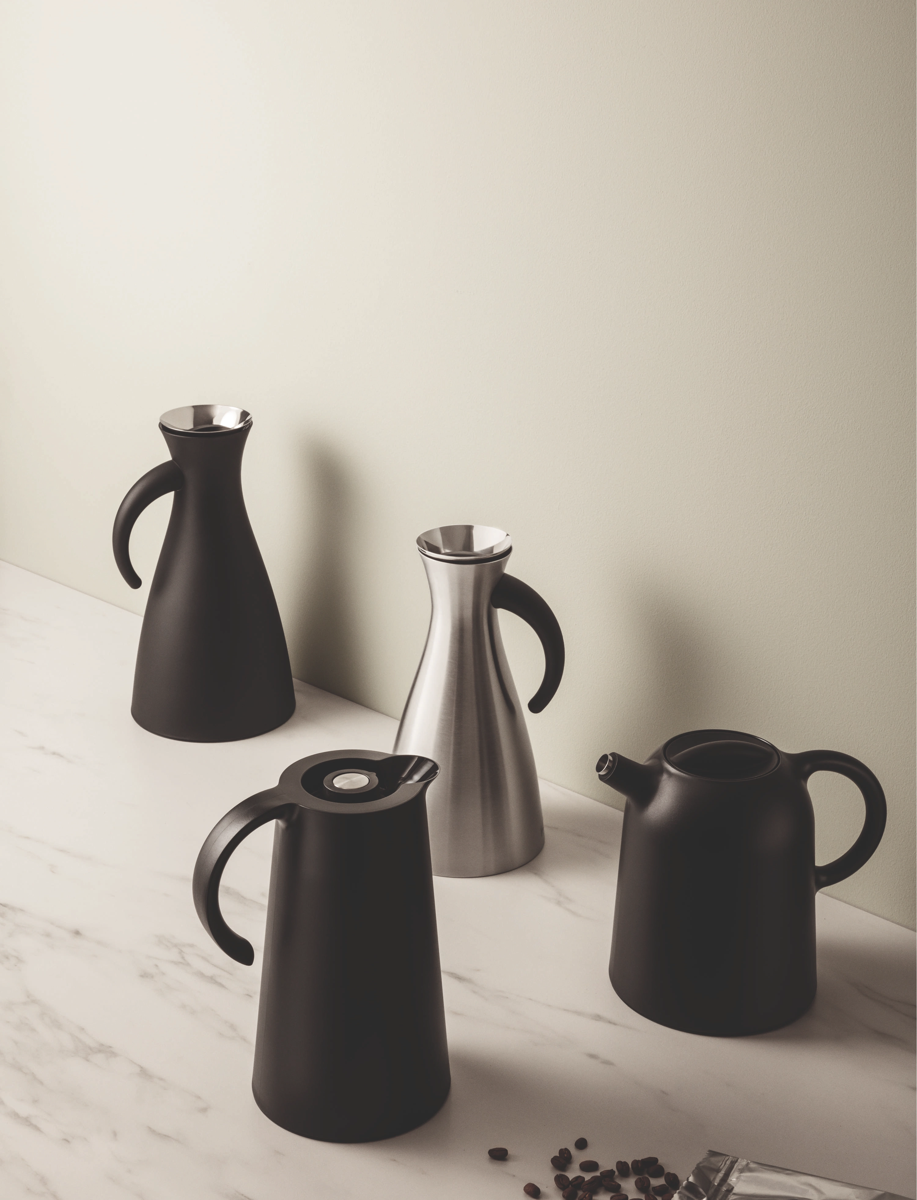 Eva Solo Termokande 1,0L Mattblack, 1 L, Black, Kander Og Karafler > Termokarafler, Unisex
