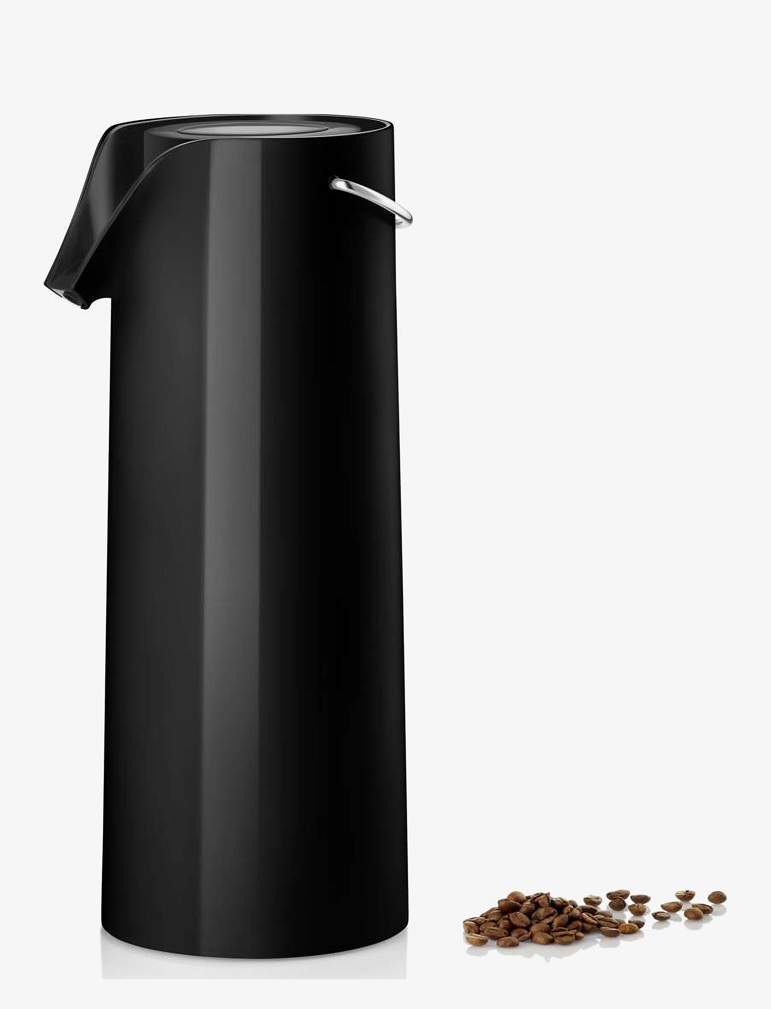 Eva Solo - Pump vacuum jug 1.8l black - thermoskannen - black - 0