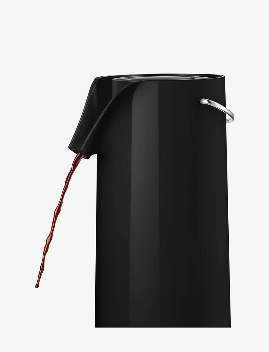Eva Solo - Pump vacuum jug 1.8l black - thermoskannen - black - 2