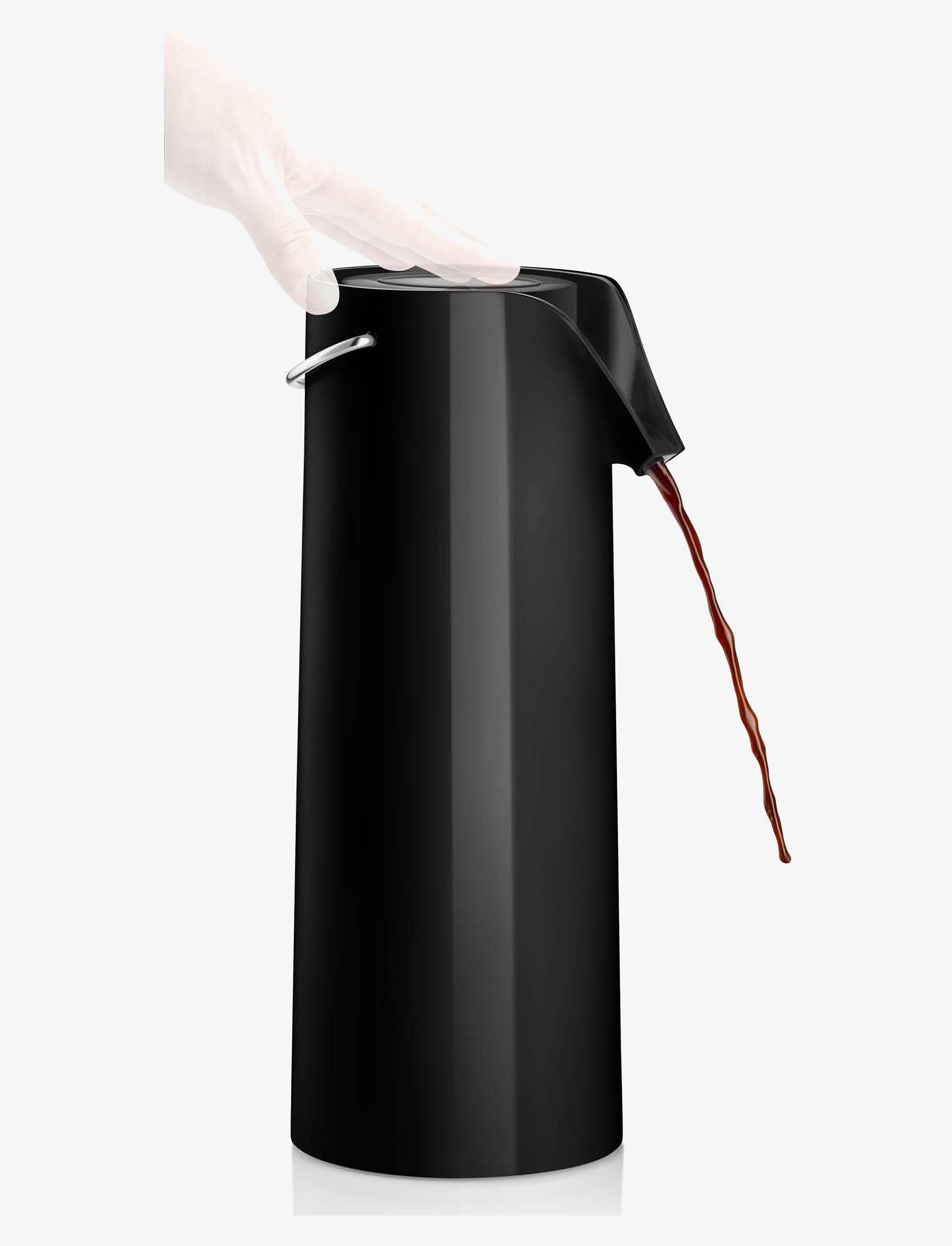 Eva Solo Pump Vacuum Jug 1.8l Black - Thermal carafes - Boozt.com