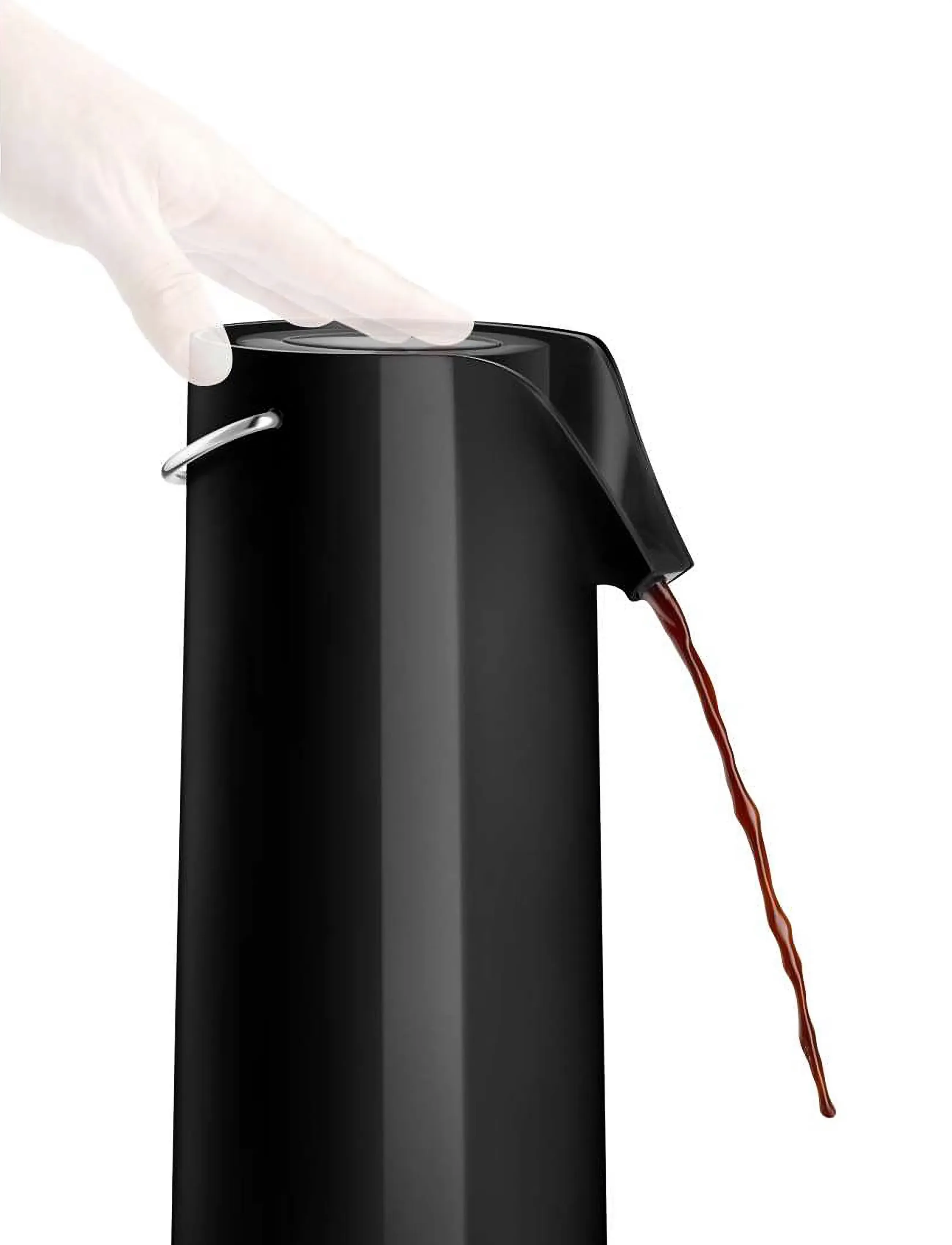 Eva Solo - Pump vacuum jug 1.8l black - termoskannud - black - 2