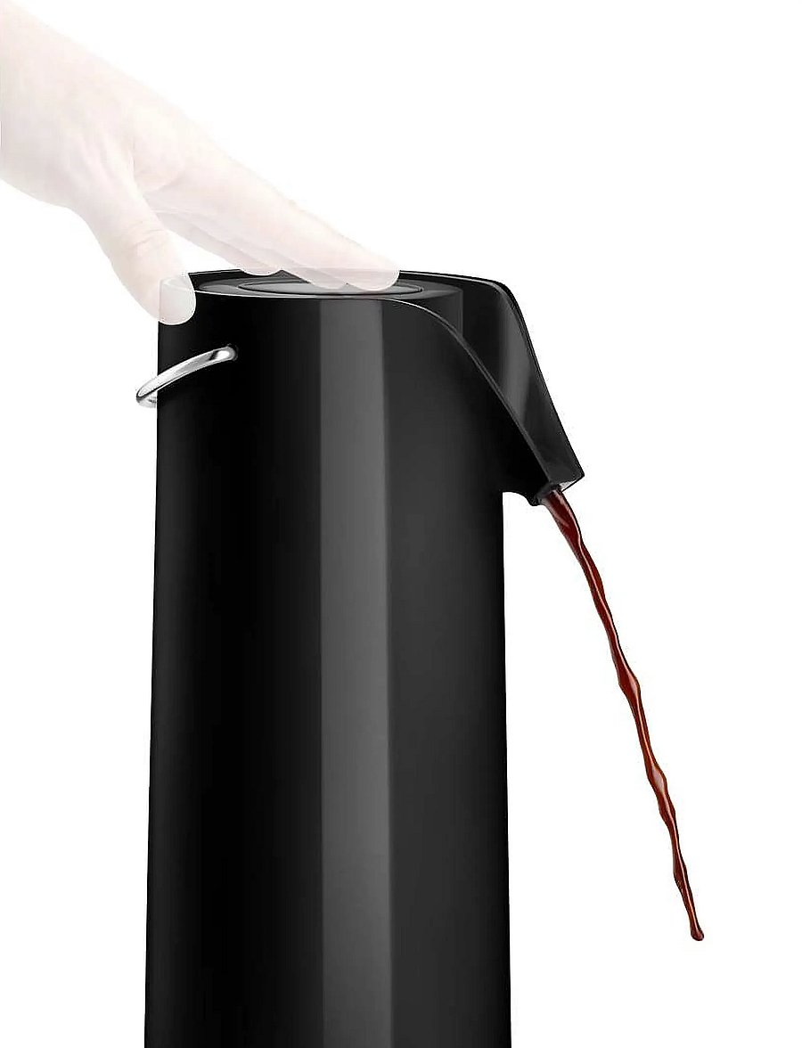 Eva Solo - Pump vacuum jug 1.8l black - termoskannud - black - 2