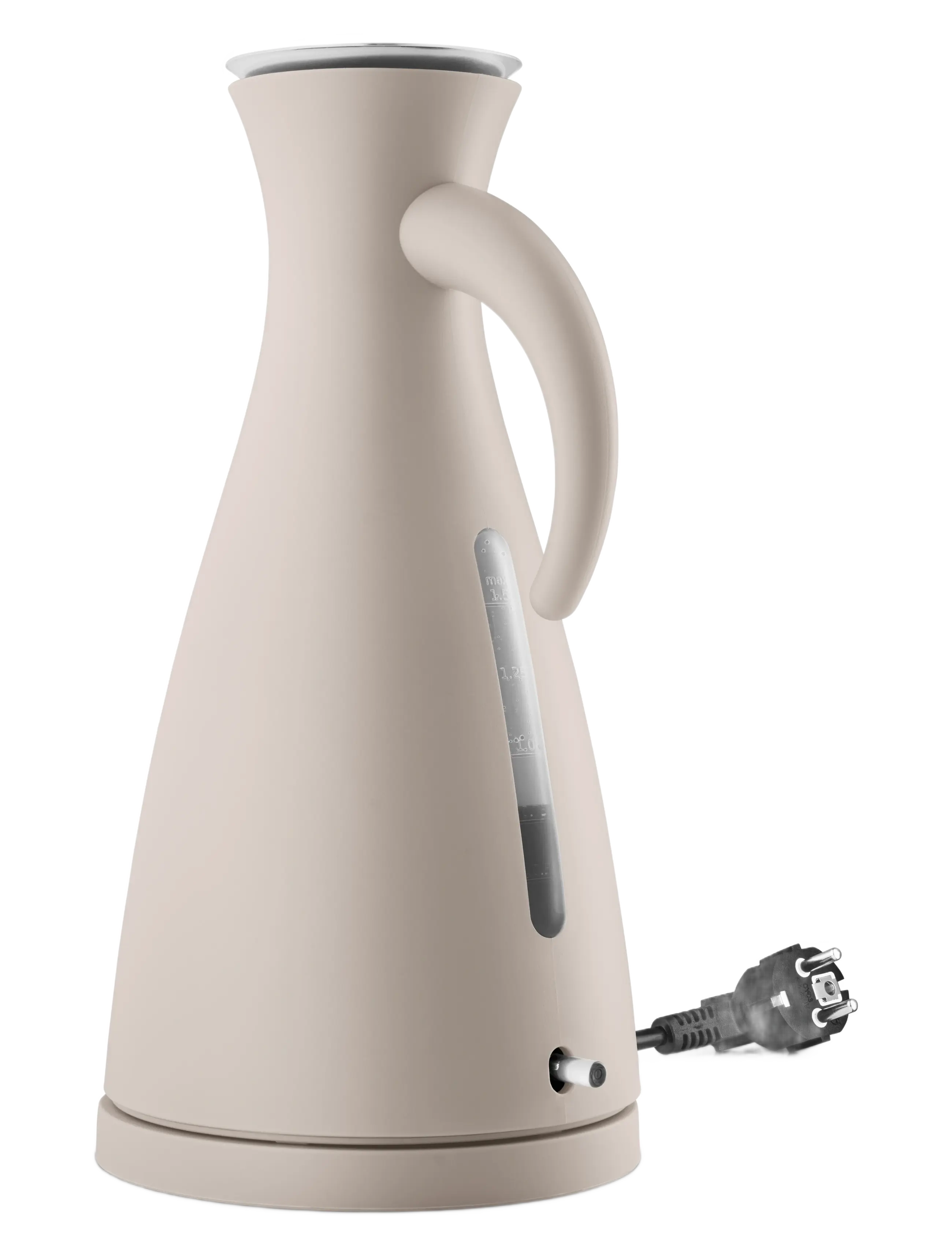 Eva Solo Elkedel 1,5 L Matt Sand, Kedel og vandkoger, Creme, Str: 1.5 L