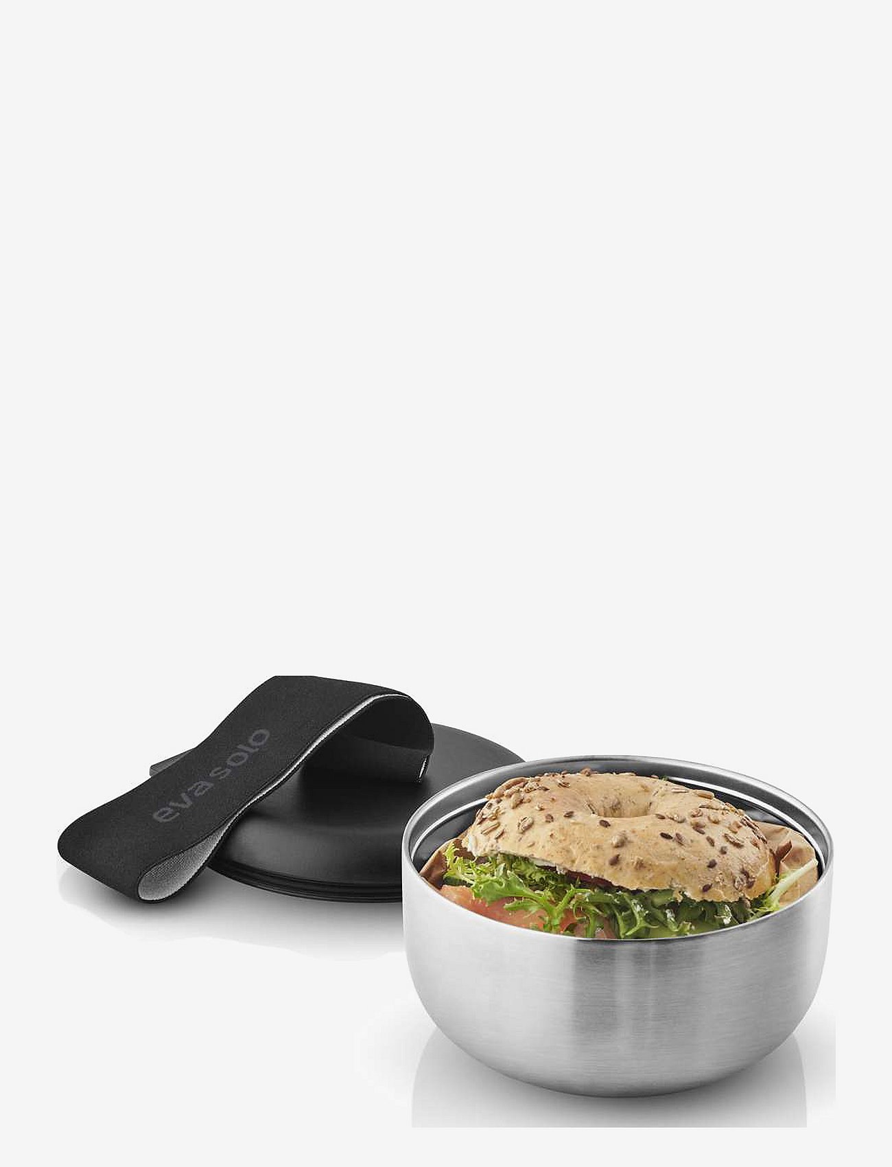 Eva Solo - To Go lunchbox steel/black - steel/black - 1