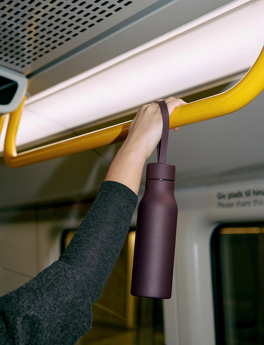 Eva Solo - RE-Hydrate Thermo flask 0.5 L Fig purple - udstyr - fig purple - 5