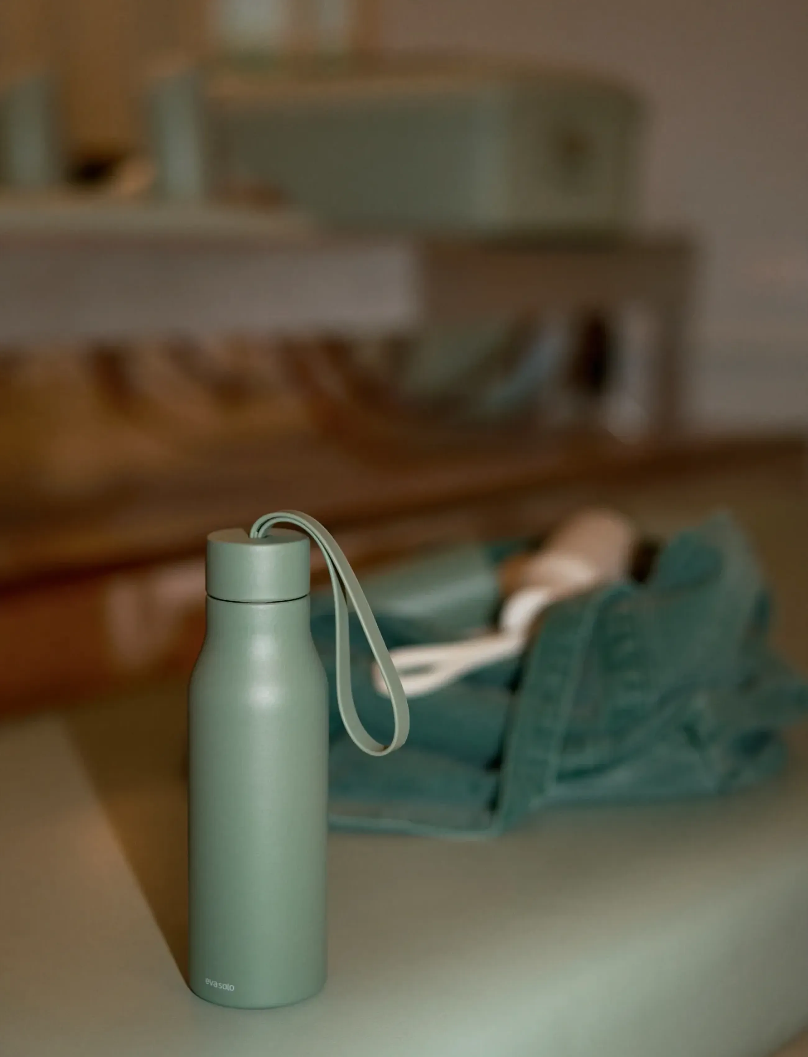 Eva Solo - RE-Hydrate Thermo flask 0.5 L Green goddess - termoflasker - green goddess - 5