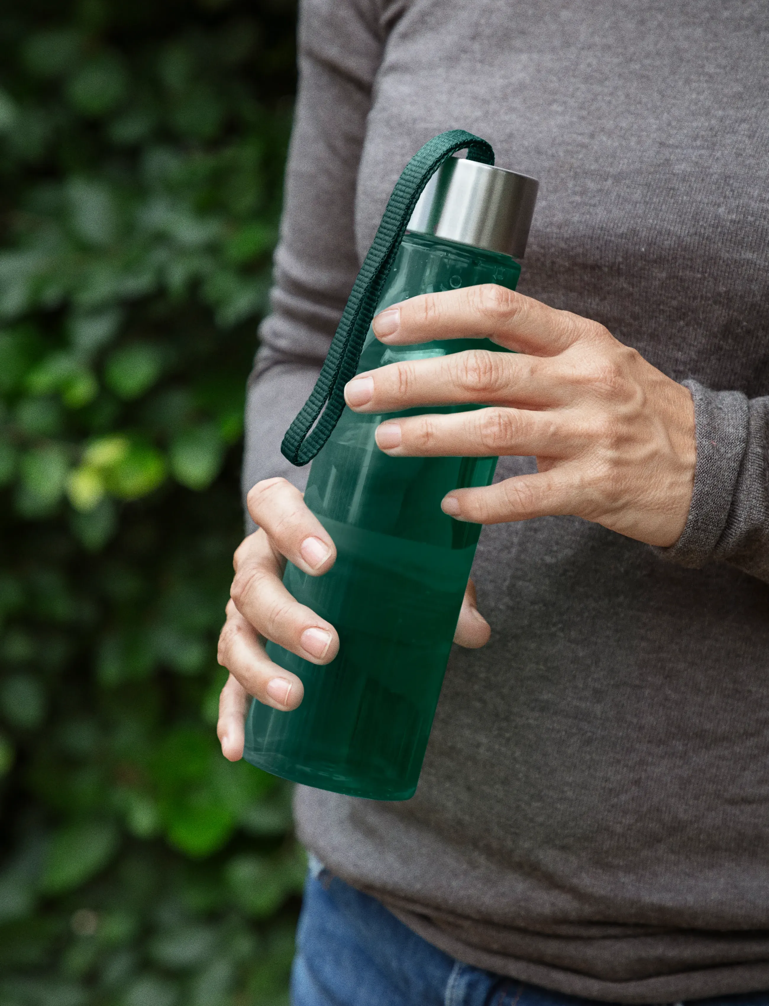 Eva Solo - RE-Hydrate Vandflaske 0,5 l Green - vandflasker - green - 3