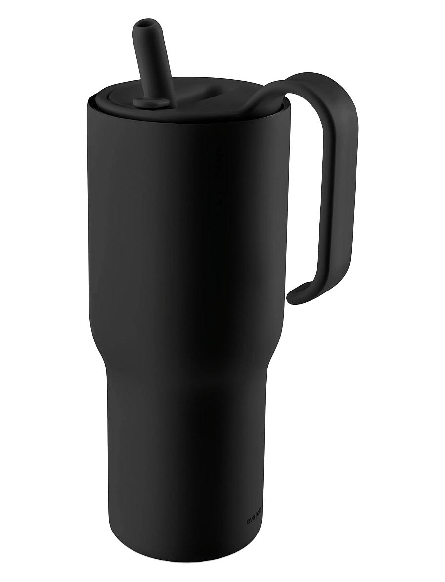 Eva Solo - Sip'n'Go Tumbler 0.9 L Black - termostassid - black - 1